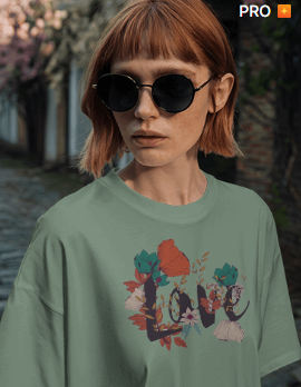 Love I Unisex Terry Oversized Tee