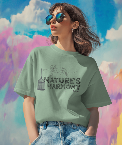 Nature Harmony I Unisex Oversized Tee