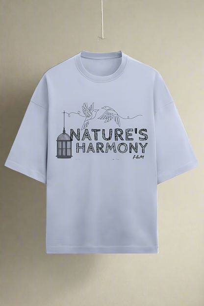 Nature Harmony I Unisex Oversized Tee