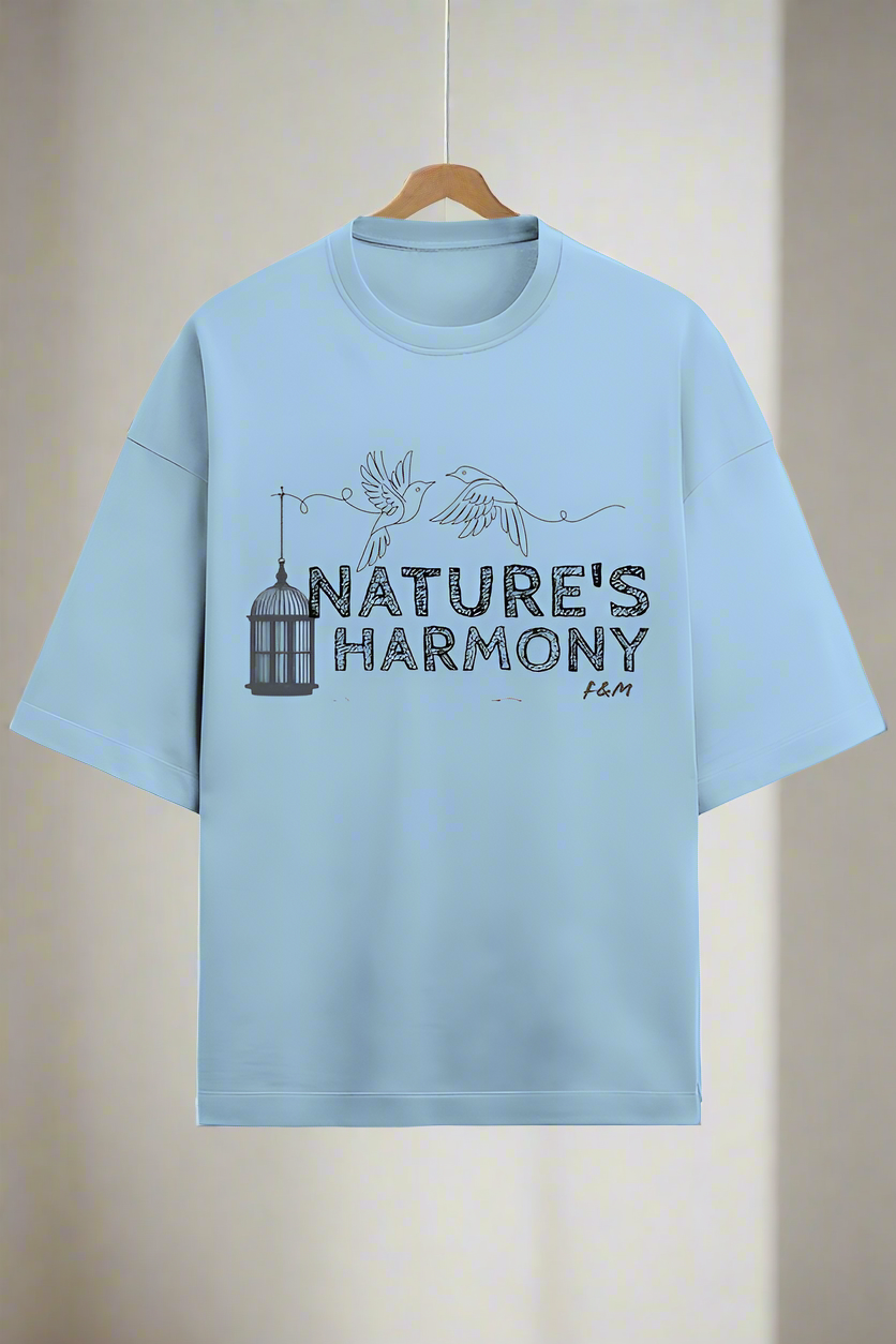 Nature Harmony I Unisex Oversized Tee